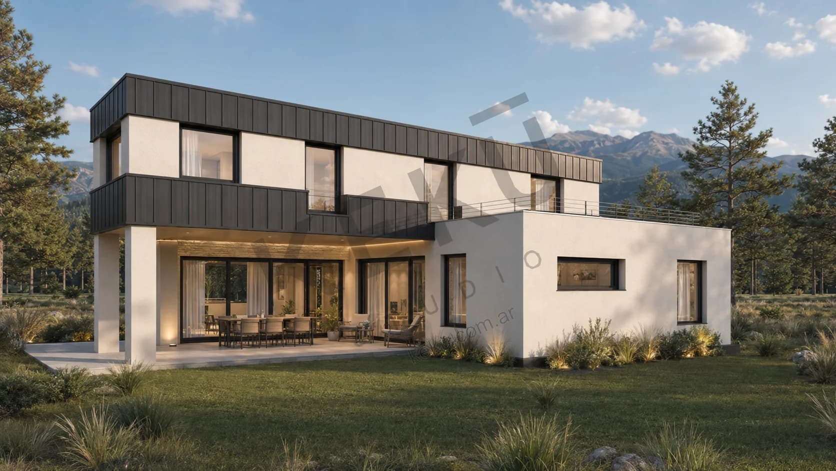 Valhalla, vivienda Steel Frame de 150 m²