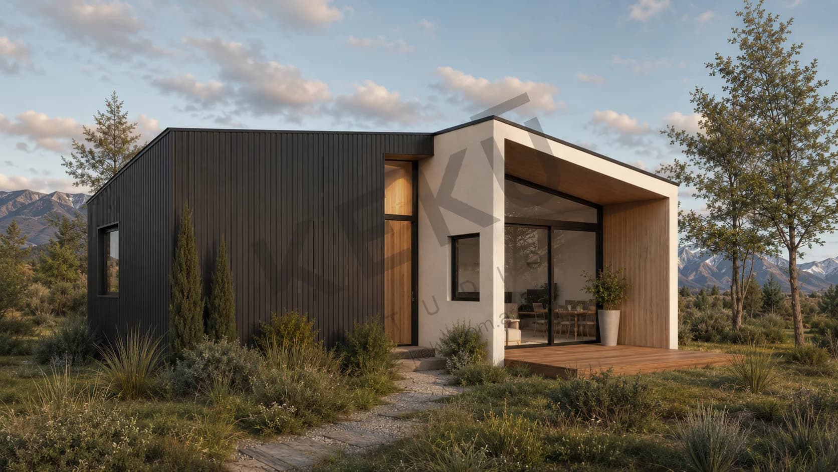 Freya, vivienda Steel Frame de 50 m²