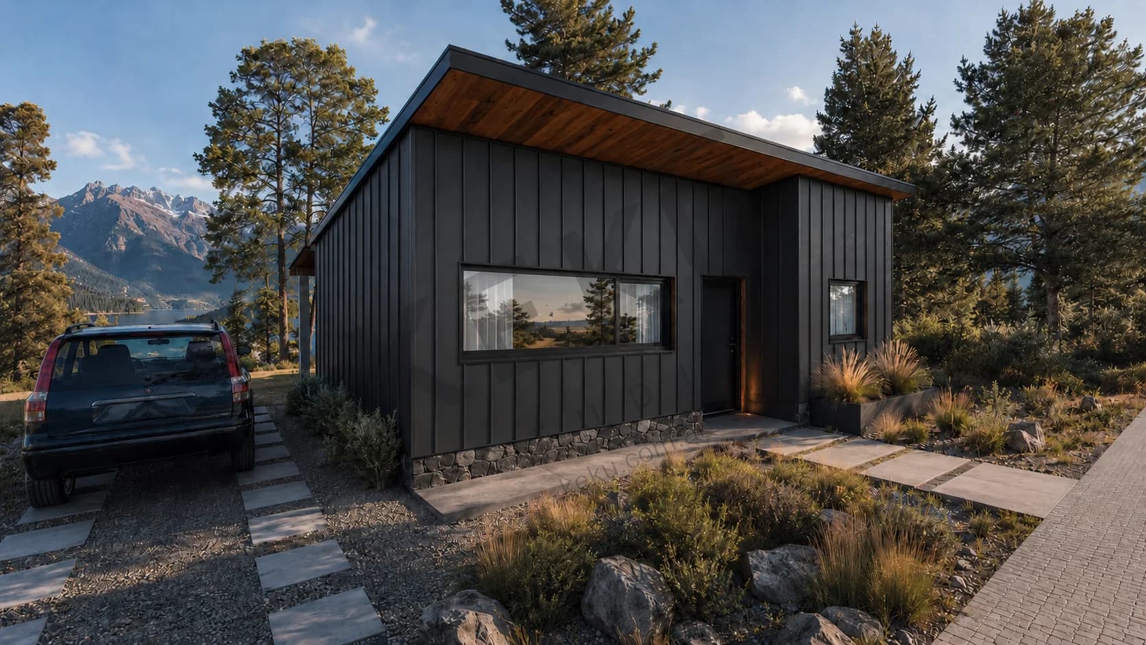 Erik, vivienda Steel Frame de 55 m²