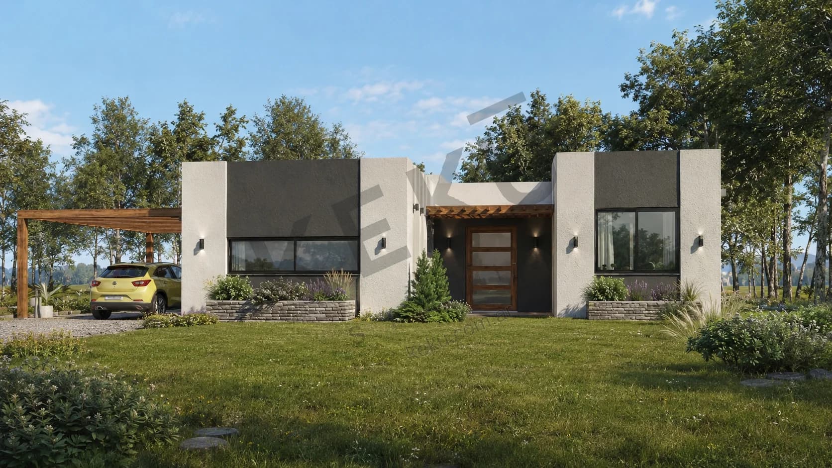 Asgard, vivienda Steel Frame de 140 m²