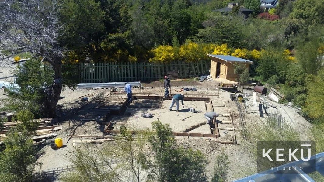 Preparación de la base y paneles de Steel Frame