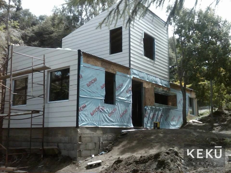 Avance del cerramiento y revestimiento exterior